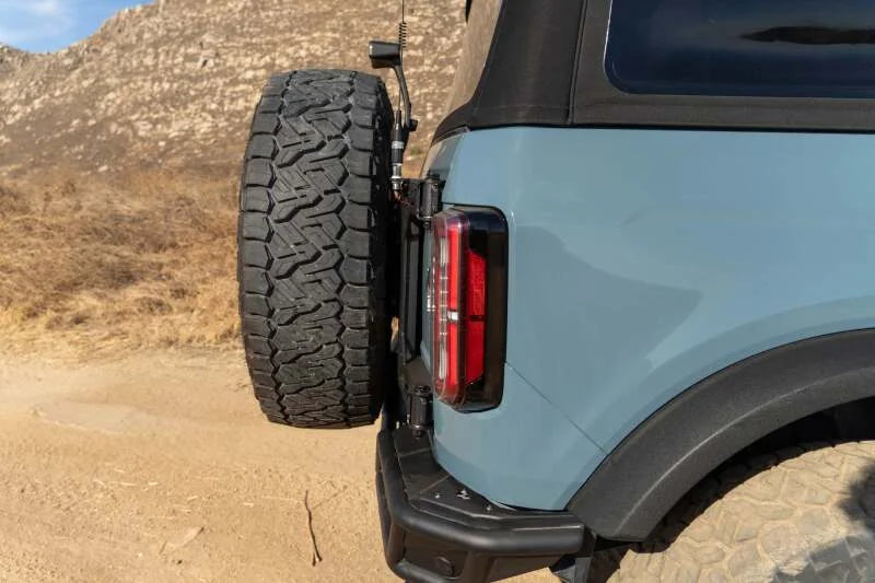 DV8 Offroad 21-24 Ford Bronco Tire Carrier - Additional View 8
