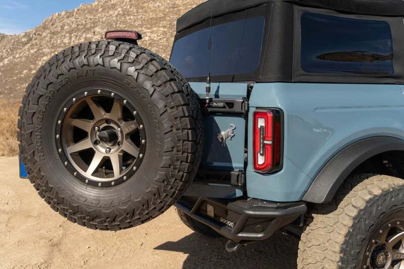 DV8 Offroad 21-24 Ford Bronco Tire Carrier - Additional View 12