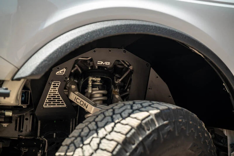 DV8 Offroad 21-25 Ford Bronco Addictive Desert Designs Front Inner Fender Liners - Additional View 8