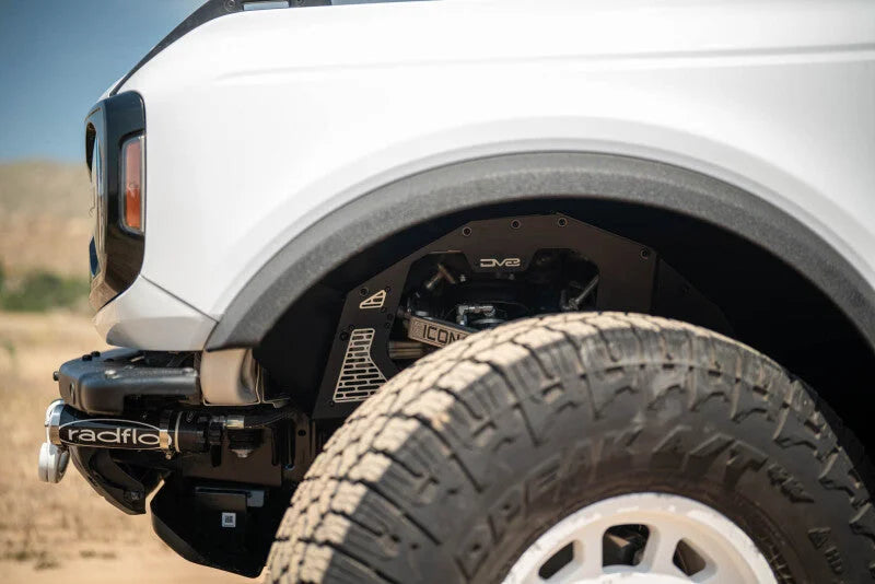 DV8 Offroad 21-25 Ford Bronco Addictive Desert Designs Front Inner Fender Liners - Additional View 9