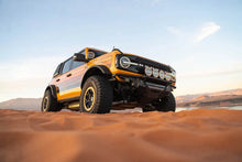 Load image into Gallery viewer, DV8 Offroad 21-25 Ford Bronco Tube Serries Front Bumper - Black Powdercoat - Installation View