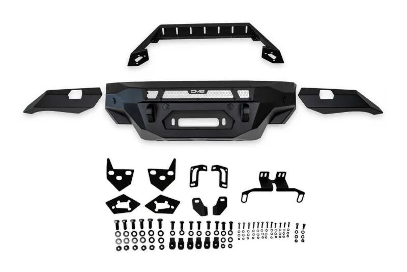 DV8 Offroad 21+ Ford Bronco MTO V2 Front Bumper - Additional View 7