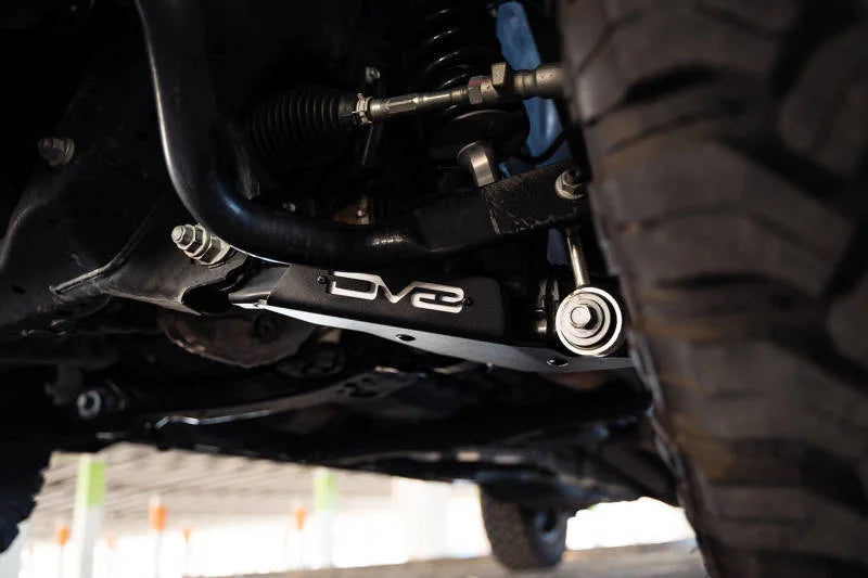 DV8 Offroad 22-23 Toyota Tundra Front Lower Control Arm Skid Plates - Back View
