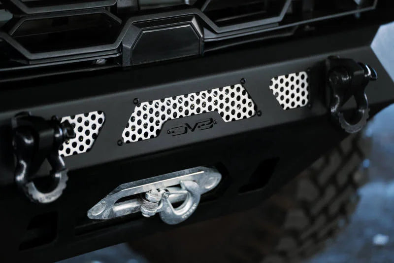 DV8 Offroad 22-23 Toyota Tundra MTO Series Front Bumper - Back View