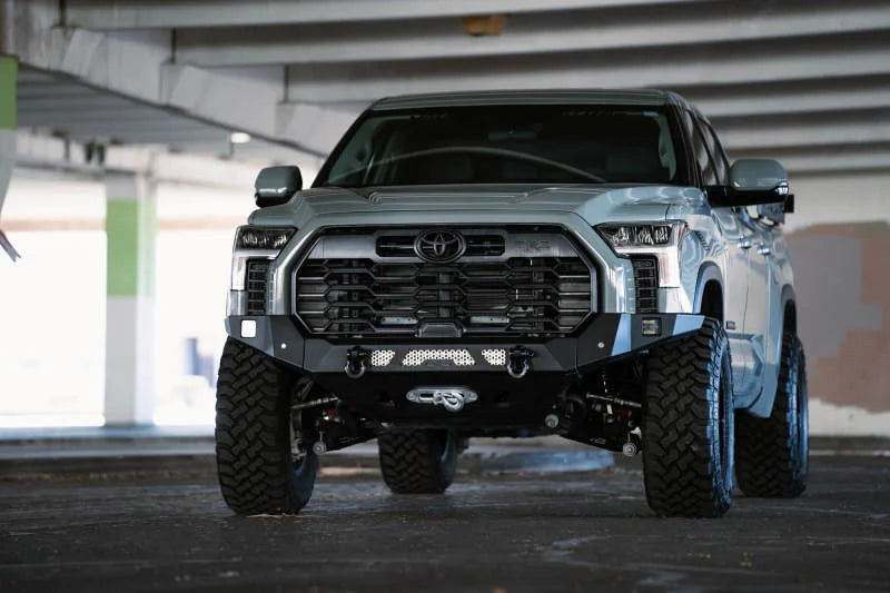 DV8 Offroad 22-23 Toyota Tundra MTO Series Front Bumper - Additional View 11