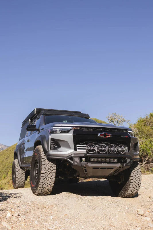 DV8 Offroad 23-26 Chevrolet Colorado ZR2 Tube Front Bumper - Installation View