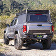 Load image into Gallery viewer, DV8 Offroad 23-26 Chevrolet Colorado/GMC Canyon Tube Rear Bumper - Micro Texture Black Powder Coat - Installation View