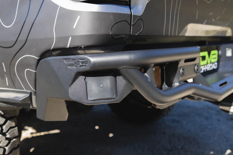 DV8 Offroad 23-26 Chevrolet Colorado/GMC Canyon Tube Rear Bumper - Micro Texture Black Powder Coat - Additional View 5