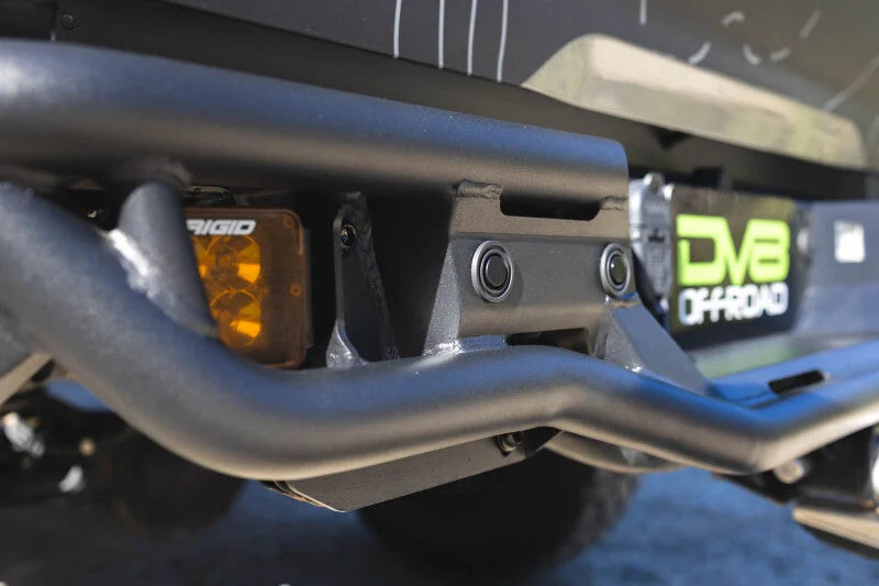 DV8 Offroad 23-26 Chevrolet Colorado/GMC Canyon Tube Rear Bumper - Micro Texture Black Powder Coat - Additional View 7