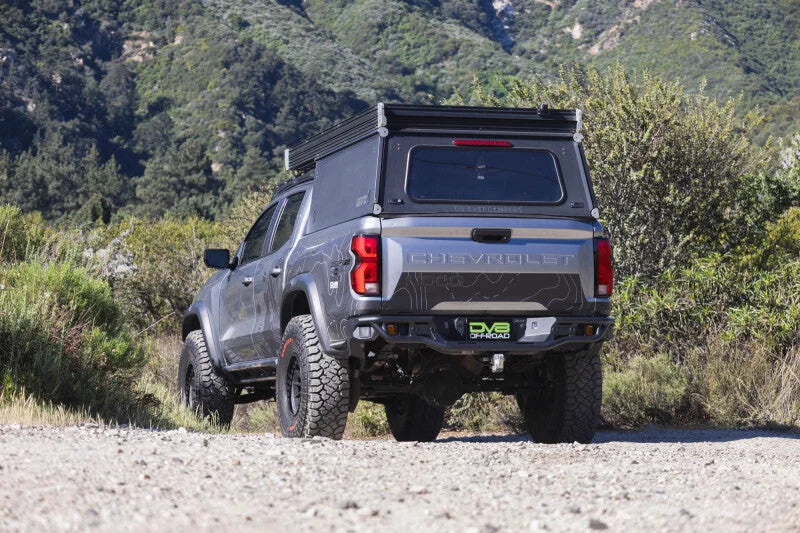 DV8 Offroad 23-26 Chevrolet Colorado/GMC Canyon Tube Rear Bumper - Micro Texture Black Powder Coat - Additional View 9