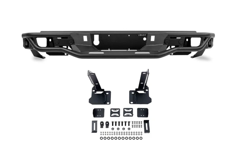 DV8 Offroad 23-26 Chevrolet Colorado/GMC Canyon Tube Rear Bumper - Micro Texture Black Powder Coat - Additional View 12