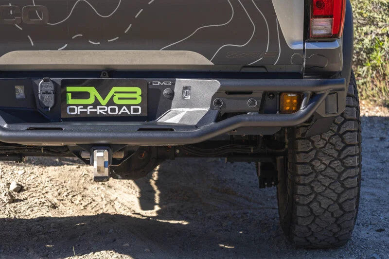 DV8 Offroad 23-26 Chevrolet Colorado/GMC Canyon Tube Rear Bumper - Micro Texture Black Powder Coat - Additional View 14