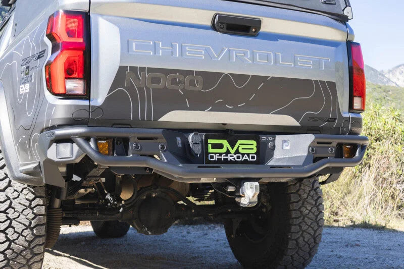 DV8 Offroad 23-26 Chevrolet Colorado/GMC Canyon Tube Rear Bumper - Micro Texture Black Powder Coat - Additional View 16
