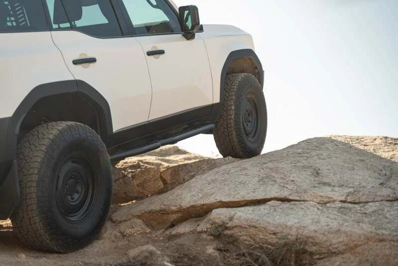 DV8 Offroad 24-25 Toyota Land Cruiser OE Plus Side Steps - Black Steel - Additional View 5