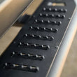 Load image into Gallery viewer, DV8 Offroad 24-25 Toyota Land Cruiser OE Plus Side Steps - Black Steel - Additional View 7