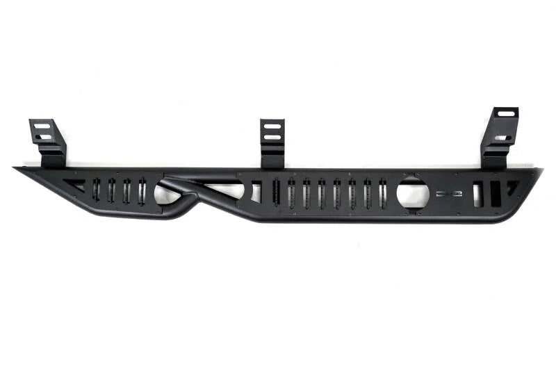 DV8 Offroad 24-25 Toyota Land Cruiser OE Plus Side Steps - Black Steel - Additional View 10