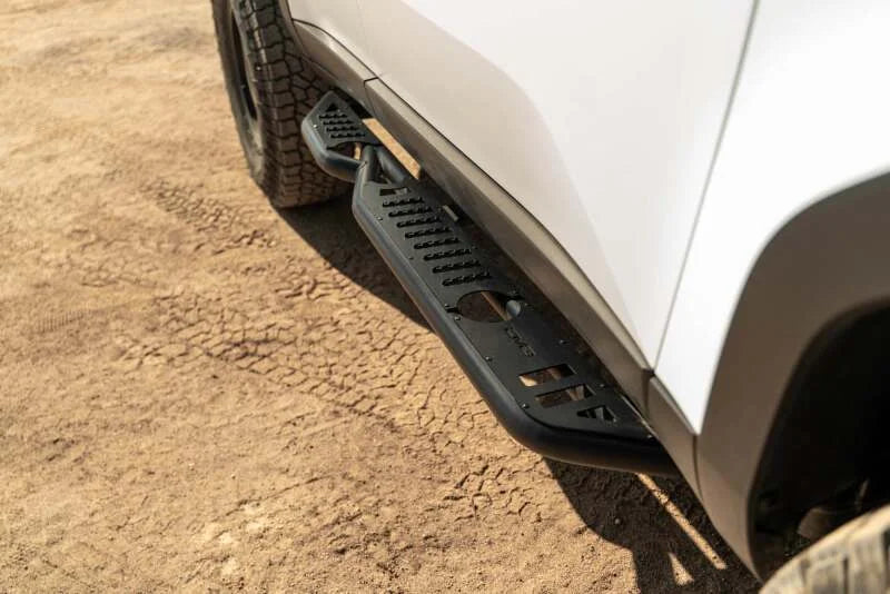 DV8 Offroad 24-25 Toyota Land Cruiser OE Plus Side Steps - Black Steel - Additional View 11