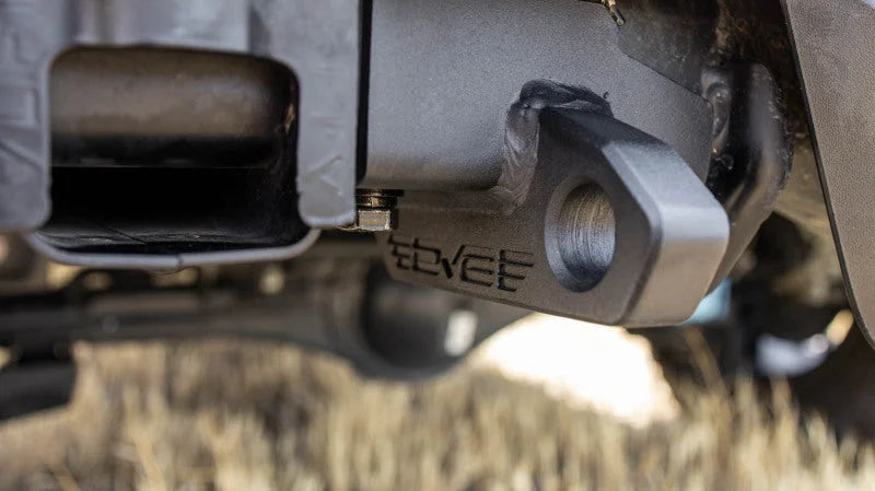 DV8 Offroad 24-25 Toyota Tacoma D-Ring Recovery Mounts - Pair - Side View