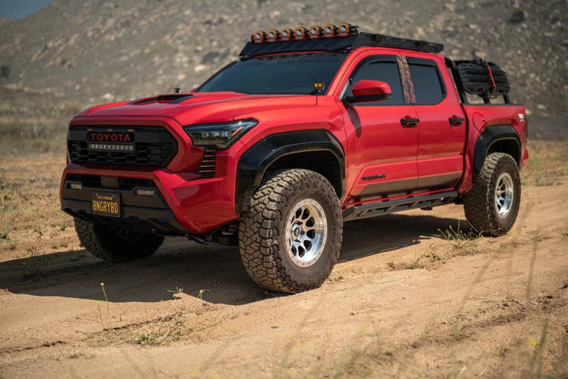 DV8 Offroad 24-25 Toyota Tacoma Double Cab Rock Sliders - Additional View 7