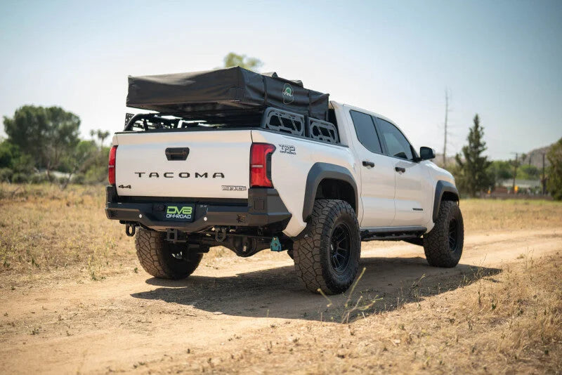 DV8 Offroad 24-25 Toyota Tacoma Spec Series Rear Bumper - Installation View