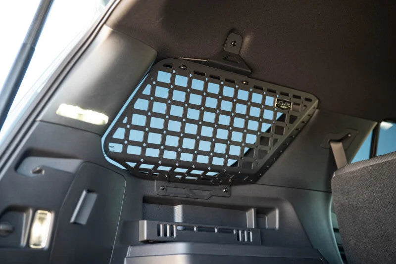 DV8 Offroad 25-26 Toyota 4Runner Rear Window Pocket Molle Panel - Back View