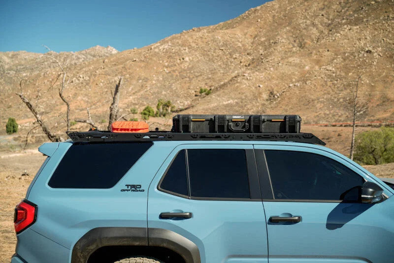 DV8 Offroad 25-26 Toyota 4Runner Spec Series Roof Rack - Side View