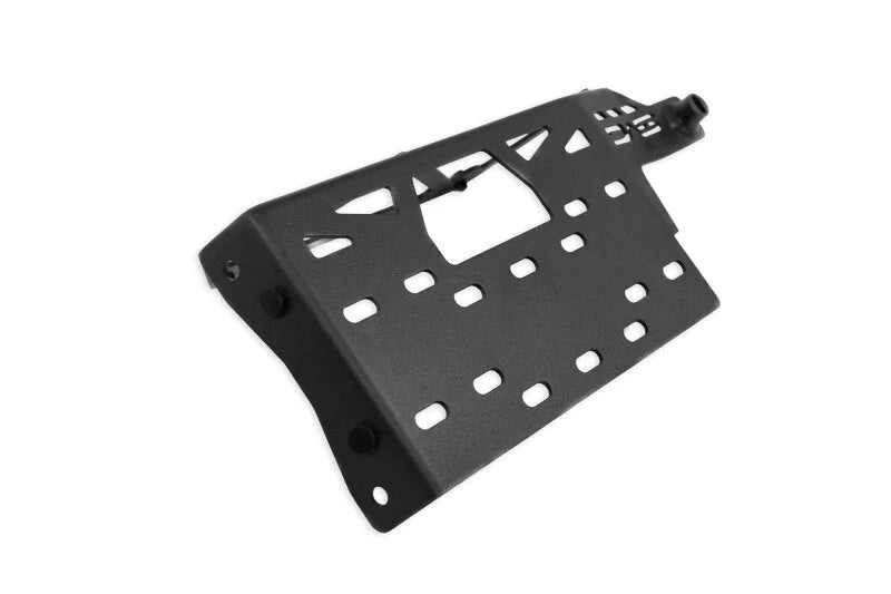 DV8 Offroad 25-26 Toyota 4Runner i-Force MAX Compressor Mount - Micro Texture Black Powder Coat - Installation View