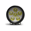 Load image into Gallery viewer, DV8 Offroad 3.5in Round 16W Driving Light Spot 3W LED - Black - Side View