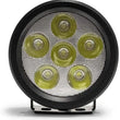 Load image into Gallery viewer, DV8 Offroad 3.5in Round 16W Driving Light Spot 3W LED - Black - Installation View