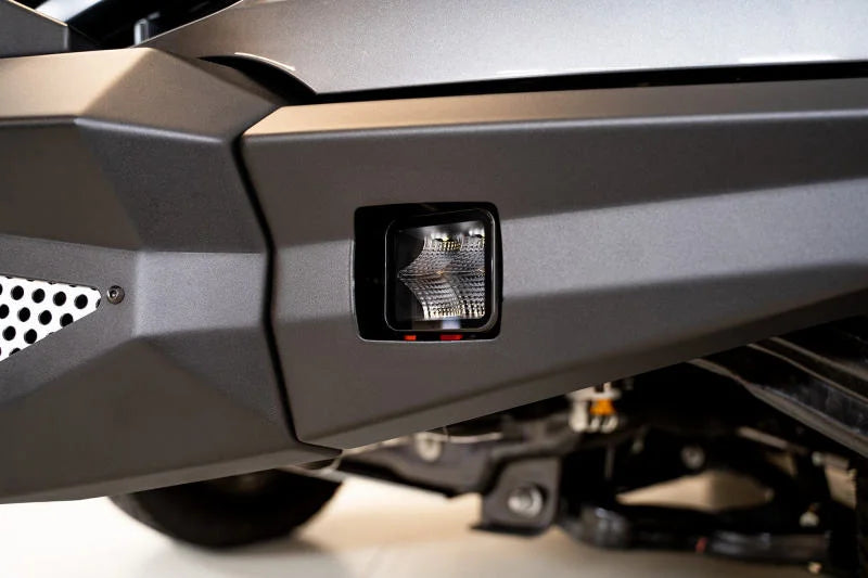 DV8 Offroad 3in Cube LED Light 40W Pod Light 5W LED - Back View