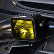 Load image into Gallery viewer, DV8 Offroad 3in Elite Series LED Amber Pod Light - Back View