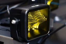 Load image into Gallery viewer, DV8 Offroad 3in Elite Series LED Amber Pod Light - Installation View