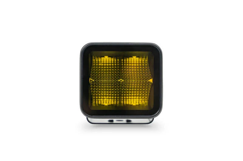DV8 Offroad 3in Elite Series LED Amber Pod Light - Additional View 6