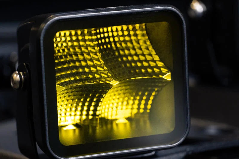 DV8 Offroad 3in Elite Series LED Amber Pod Light - Additional View 14