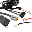 Load image into Gallery viewer, DV8 Offroad 40 AMP DTP 4-Pin Halo Light Harness - Main Product View