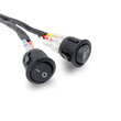 Load image into Gallery viewer, DV8 Offroad 40 AMP DTP 4-Pin Halo Light Harness - Installation View
