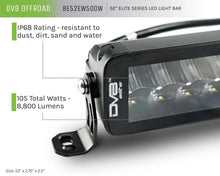 Load image into Gallery viewer, DV8 Offroad 52in Elite Series Light Bar 500W LED - Black - Installation View