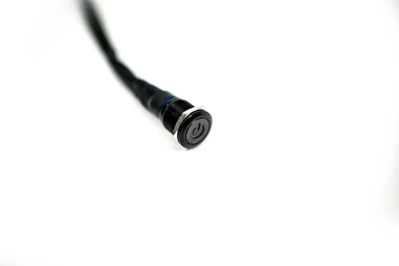 DV8 Offroad 60 AMP Universal Wire Harness w/ Switch & DTP Connector - 15ft - Installation View