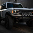 Load image into Gallery viewer, DV8 Offroad 7in Halo Elite Round Light w/ Accent Halo - White/Amber - Additional View 5