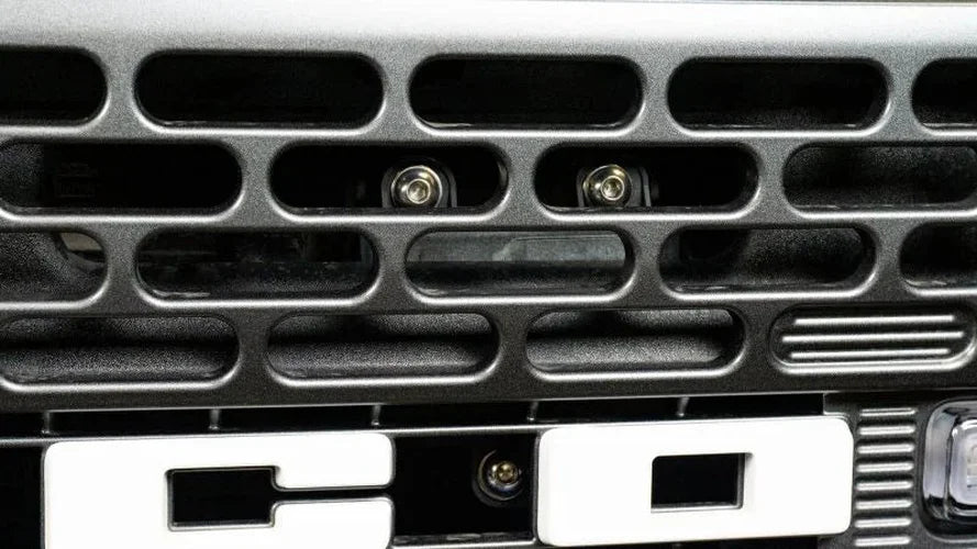 DV8 Offroad 2021+ Ford Bronco Adaptive Cruise Control Relocation Bracket - Side View