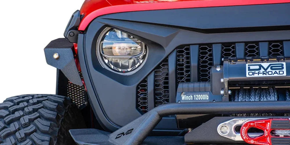 DV8 Offroad 2018+ Jeep JL/ Gladiator Angry Grill - Additional View 7