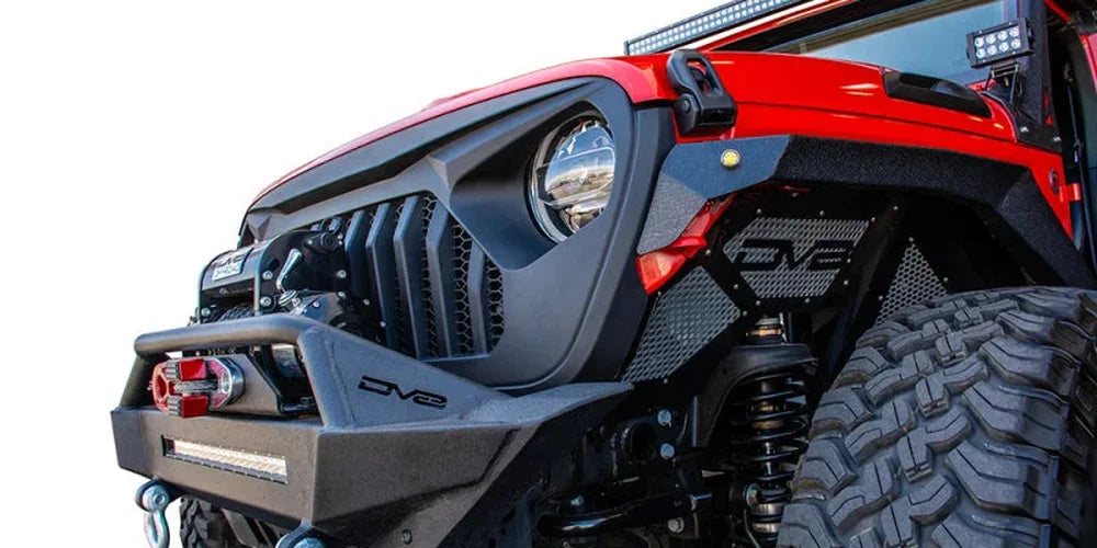 DV8 Offroad 2018+ Jeep JL/ Gladiator Angry Grill - Additional View 12