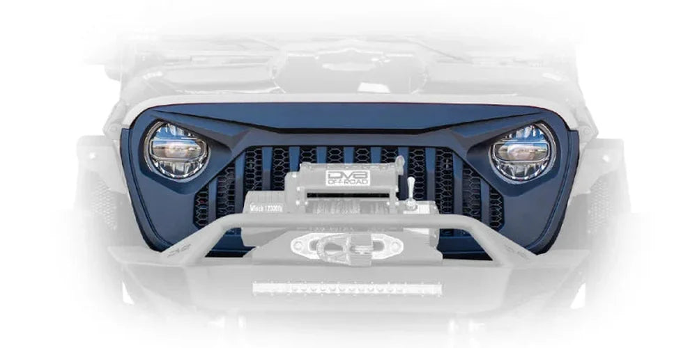 DV8 Offroad 2018+ Jeep JL/ Gladiator Angry Grill - Additional View 13