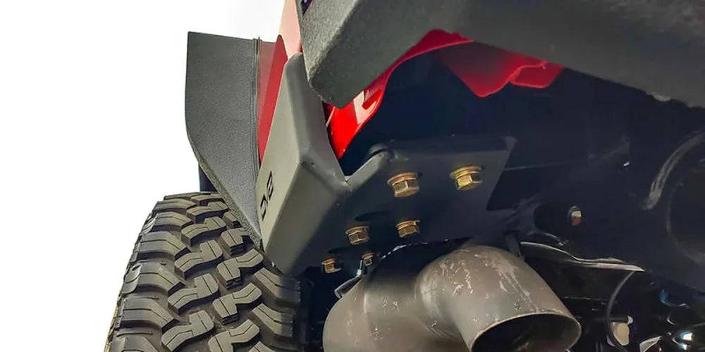 DV8 Offroad 2019+ Jeep Gladiator Bedside Sliders - Additional View 5