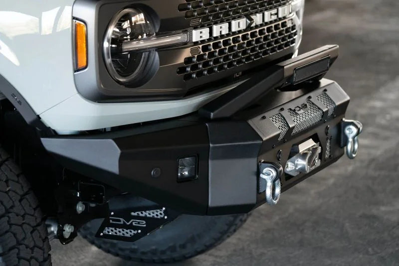 DV8 Offroad Bull Bar Add-On For DV8 Ford Bronco Bumpers - Fits 13in Elite Series Light Bar - Additional View 8