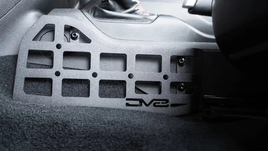 DV8 Offroad 18-23 Jeep Wrangler Center Console Molle Panels - Installation View