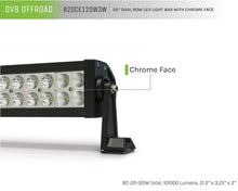 Load image into Gallery viewer, DV8 Offroad Chrome Series 20in Light Bar 120W Flood/Spot 3W LED - Additional View 5