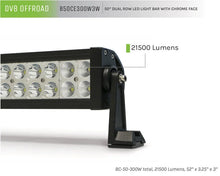 Load image into Gallery viewer, DV8 Offroad Chrome Series 50in Light Bar 300W Flood/Spot 3W LED - Installation View