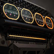Load image into Gallery viewer, DV8 Offroad Elite Series 20in Dual Row Light Bar w/ Accent Light - Additional View 9