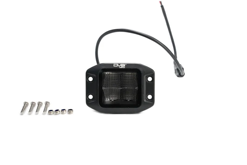 DV8 Offroad Elite Series 3in Cube LED Light 40W Spot 3W LED - Main Product View